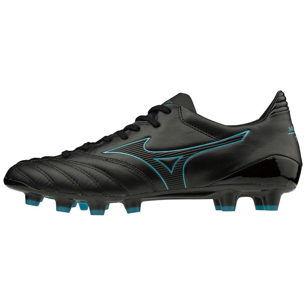 Mizuno Men's Soccer Cleats MORELIA NEO KL II Black/Blue Turquoise - RWIQLYX-83